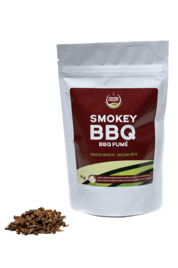 Smokey BBQ Roasted Crickets